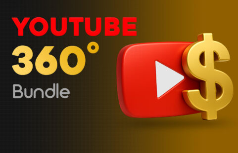 بسته 360 درجه یوتیوب: ۴ دوره ضروری برای درآمد 1000 دلاری